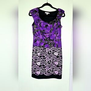 London Times short sleeve sheeth dress size 8